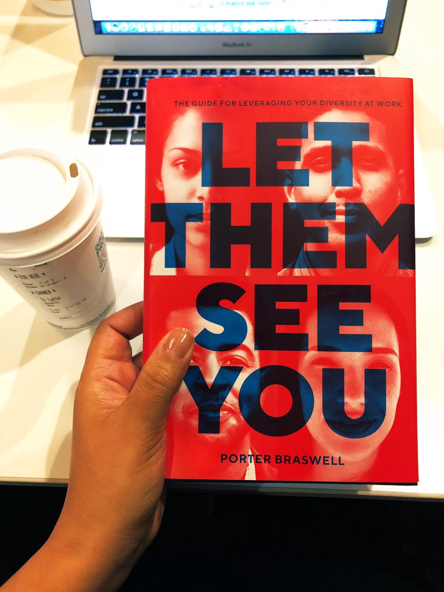 New book alert 🚨! I really can’t wait to open it up and read Let Them See You by @Porter_Braswell #unlockingopportunity #diversitymatters #LTSY #Jopwell