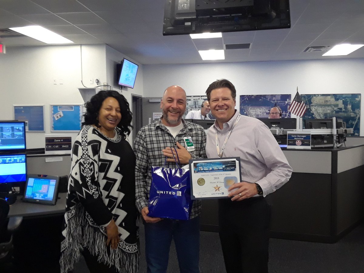 Congratulations to Randall McElwany for becoming Outstanding Supervisor of the 4th Quarter 2018. Well deserved. #UnitedWeStand #beingunited