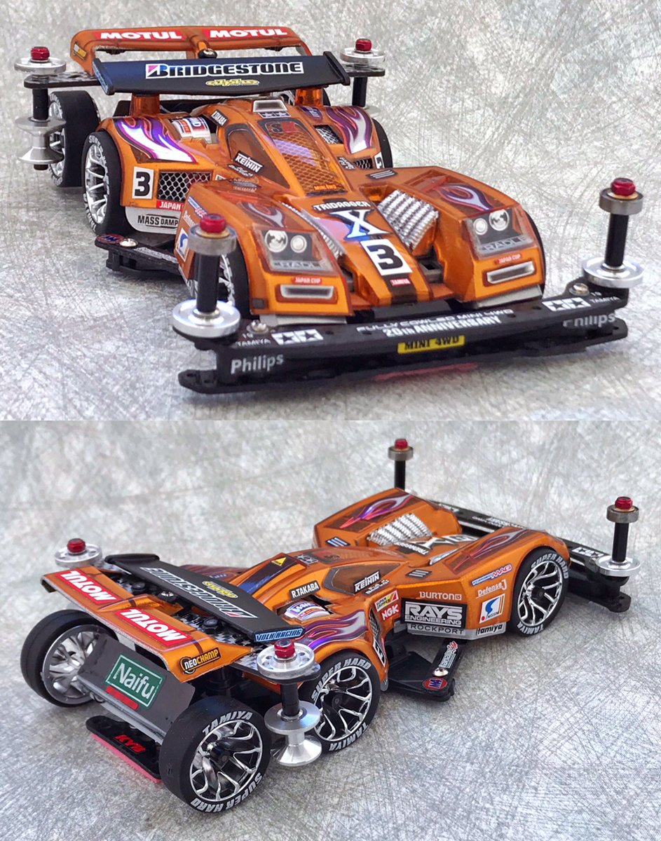 コンデレ】ニイダさんの『トライダガーX☆W6・RR』。シックス