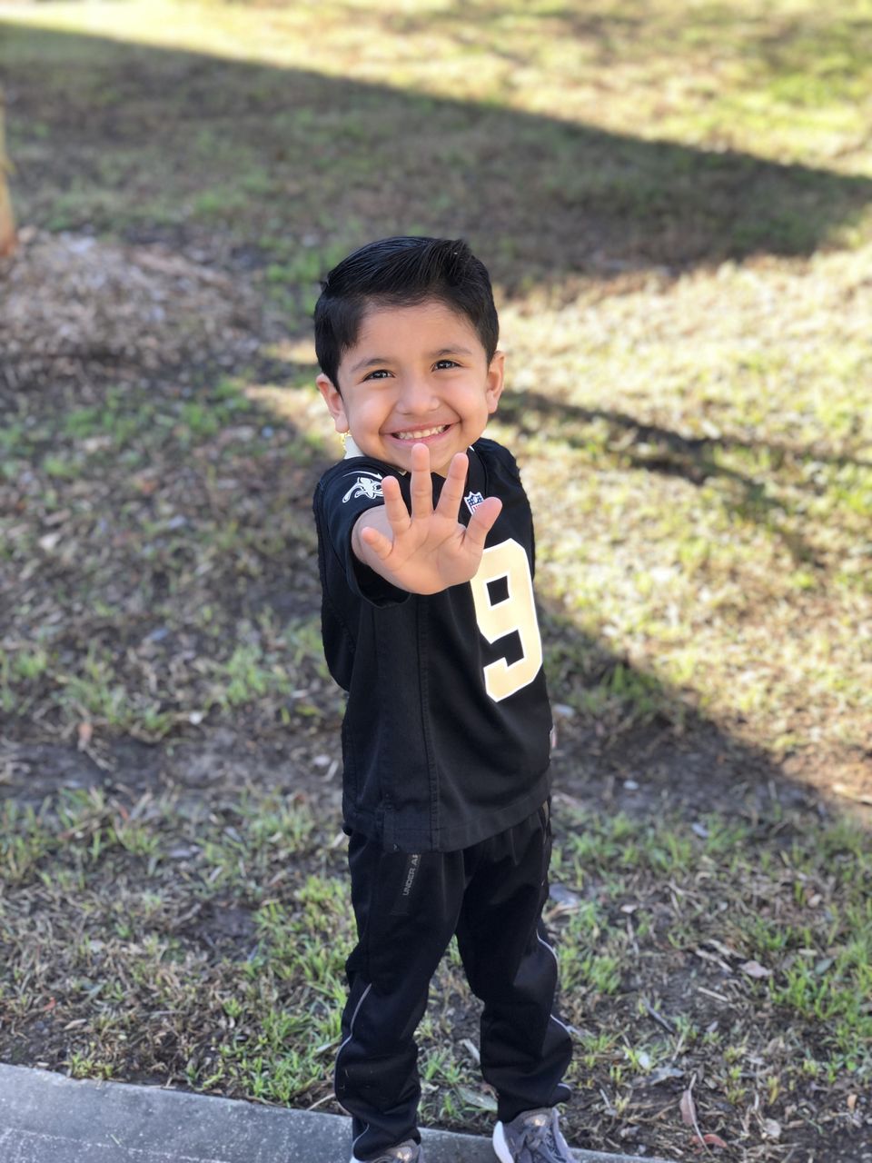 Happy 5th birthday, Drew Brees!
 