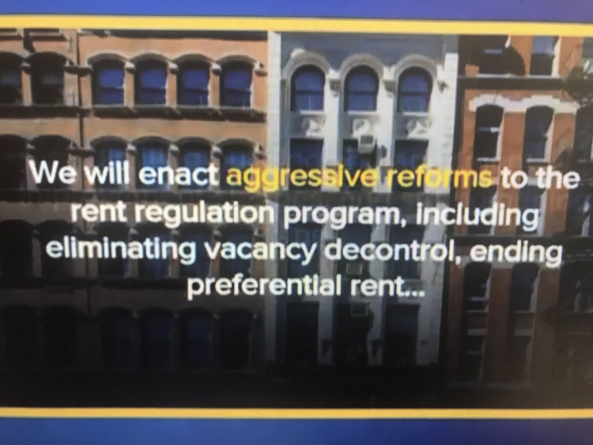 LindaBRosenthal's tweet photo. 2019 will be the year of the tenant! Today's #StateOfTheState called for NYS to protect hundreds of thousands of tenants in rent-regulated housing. From vacancy decontrol, to rent control reform, this is the year! #TenantPower #UniversalRentControl https://t.co/8ZMQd8UanO