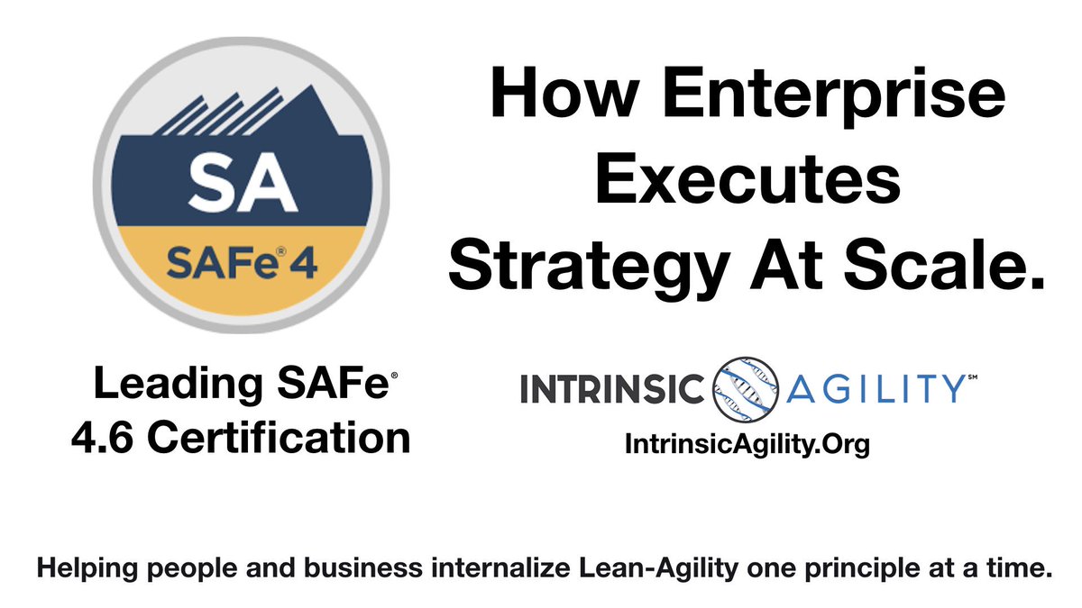 IntrinsicAgile's tweet photo. Leading SAFe 4.6 Certification Training - NYC Feb 27-28, 2019 https://t.co/OAuoXGS02V  
#startup #startups #Entrepreneurship #Entrepreneur #indiegogo #Kickstarter #crowdfunding #crowdsupply #startupco #startupsco #wefunder #fundable #seedinvest #investors #VC https://t.co/Mug8ZvvXUM