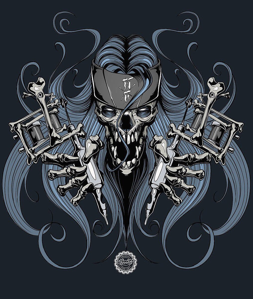 huit1's tweet photo. 💀 #TattooArtist #tattoo #skull #digitalart #art #Illustrator #ILLUSTRATION2019  #designthinking https://t.co/7eyIAwkxlq