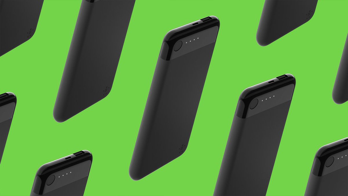 Recharge your iPhone and power bank with the same Lightning cable. https://belk.in/2MeZAqt