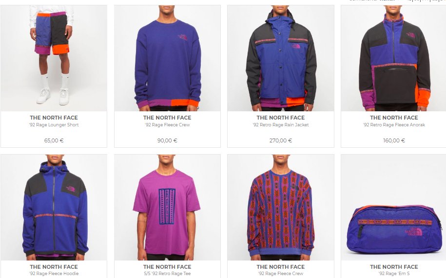 north face rage 2019