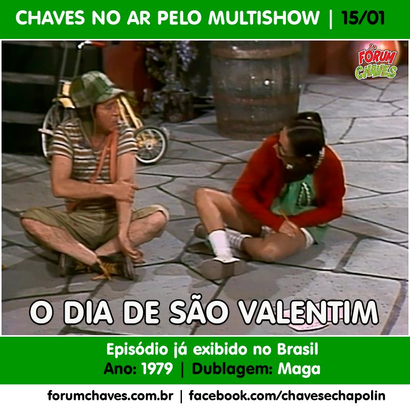 X 上的 Fórum Chaves：「Isso sim são efeitos especiais #ChavesNoMultishowEp80   / X