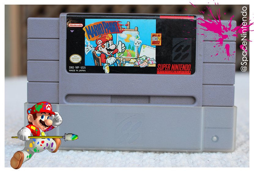 nintendo_space's tweet photo. Alguém lembra desse jogo? Mario Paint do Super Nintendo. 🎨 😄

#nintendo #nintendospace #spacenintendo #superMario #supernintendo #Snes #mariopaint #gaming #nintendistas #nintendobrasil #gameretro #pintandoosete #painting #dofundodobaú https://t.co/0RFF92Xn4e