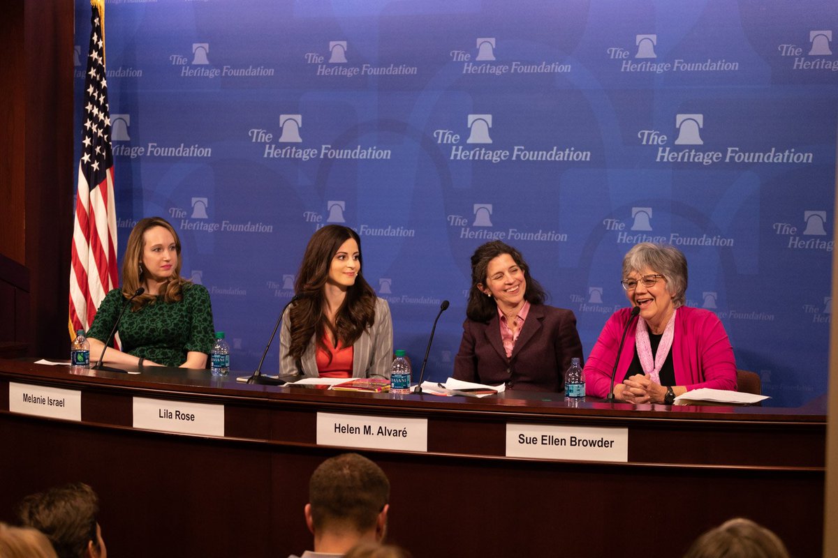 Thank you to everyone who came out to our event today at @Heritage with Sue Ellen Browder, Dr. Helen Alvare & @LilaGraceRose!
Learn how a worthy cause was hijacked by the sexual revolution and pro-abortion activists. https://subverted.liveaction.org/
