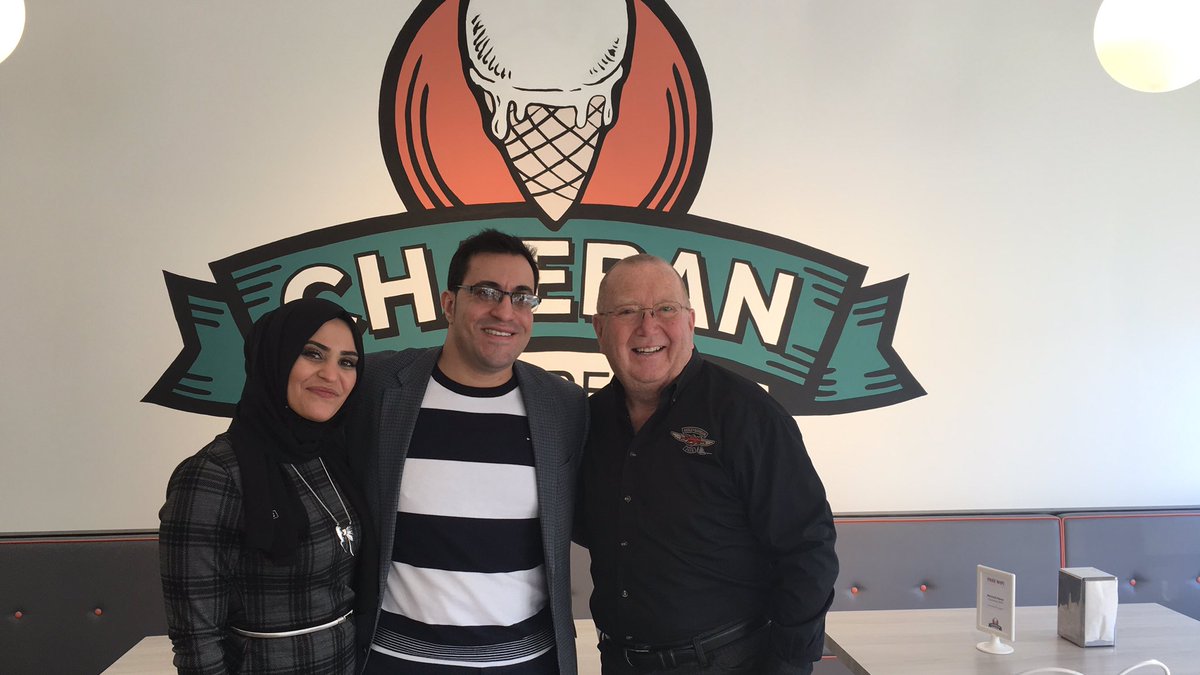 mlalakeside's tweet photo. Pleased to tour the winner of The Great Manitoba Food Fight! It may be a cold day in Manitoba, but warm up with a coffee, smiles and delicious locally made ice cream from @ChaebanIceCream.🍦☀️❄️#mbmade #mbfoodfightwinner #mbpoli https://t.co/MuSXqwqSjN