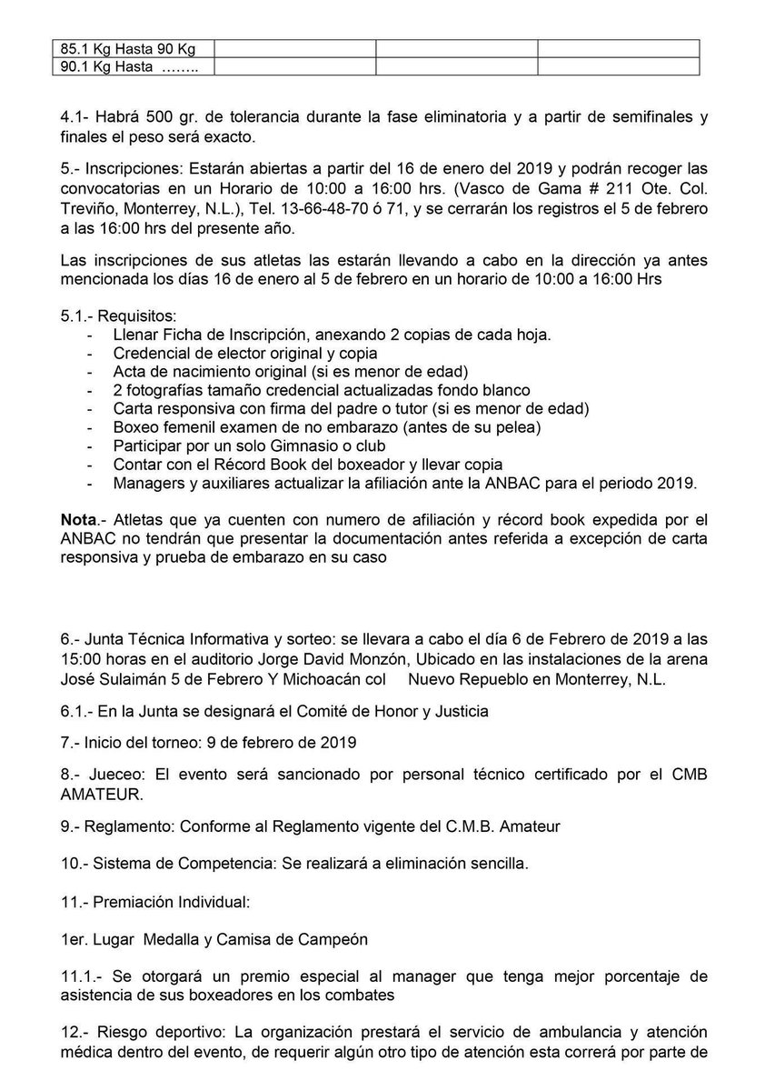 AnbacBox's tweet photo. 🥊 | ¡Regresa el Torneo Invernal Estatal de Boxeo Amateur Deportes JB en su segunda edición!

El  periodo de inscripción será a partir del 16 de enero hasta el 5 de Febrero.   

Los esperamos. https://t.co/VUvvyo8jqg