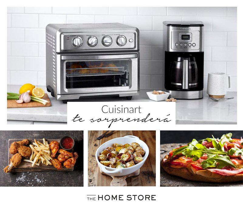 Uživatel The Home Store na Twitteru: „@Cuisinart se distingue por sus  #innovadores diseños y su alta funcionalidad en #electrodomésticos, como el  Air Fryer Toaster Oven, un novedoso horno tostador con freidora de