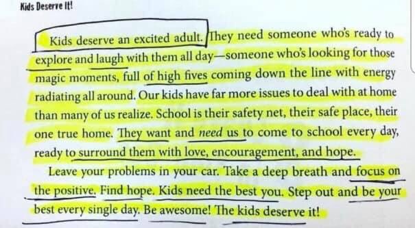 MissPoole6's tweet photo. #WhyITeach with the crazy society we live in, our kids deserve it! https://t.co/3AevDnPch1