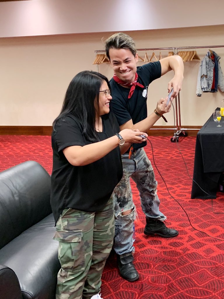 lolyzel's tweet image. Captured precious moments with the  wonderful @SHANNONKOOK last weekend at #UnityDays2019! ☀️☀️

Spirited, generous, and always leaving people better than when he first found them. Your hustle and heart were inspiring to witness, Shannon. Nothing but respect for ya, 👊🏽.