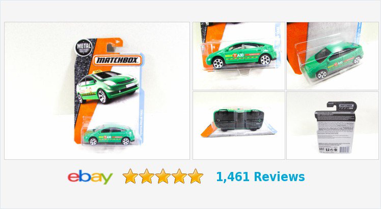 Matchbox Toyota Prius Taxi Green Car NIP 2015 Thailand #eBay #matchbox #collectible #toy #toyotaprius
https://www.ebay.com/itm/323640869393 …
(Tweeted via http://PromotePictures.com )