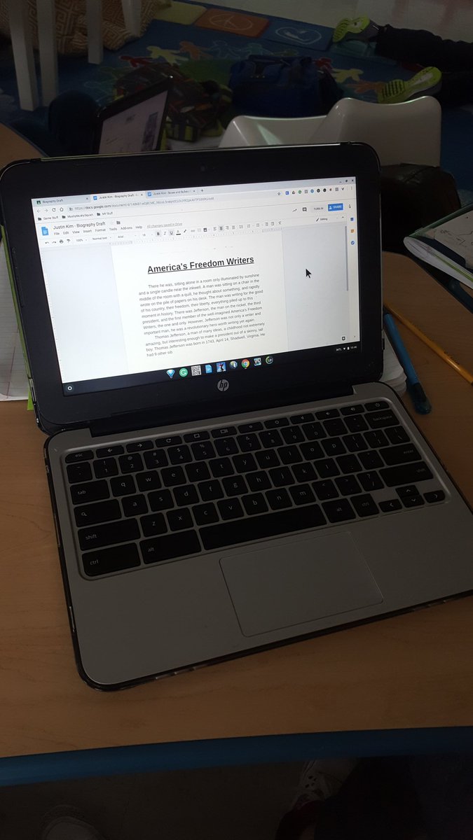 MrRodEDU's tweet photo. So proud of my writers today. They created some FANTASTIC snapshot leads for their biographies today. #loboswrite #lobosLEarn #PrestwickSTEM https://t.co/56BAnucrB4