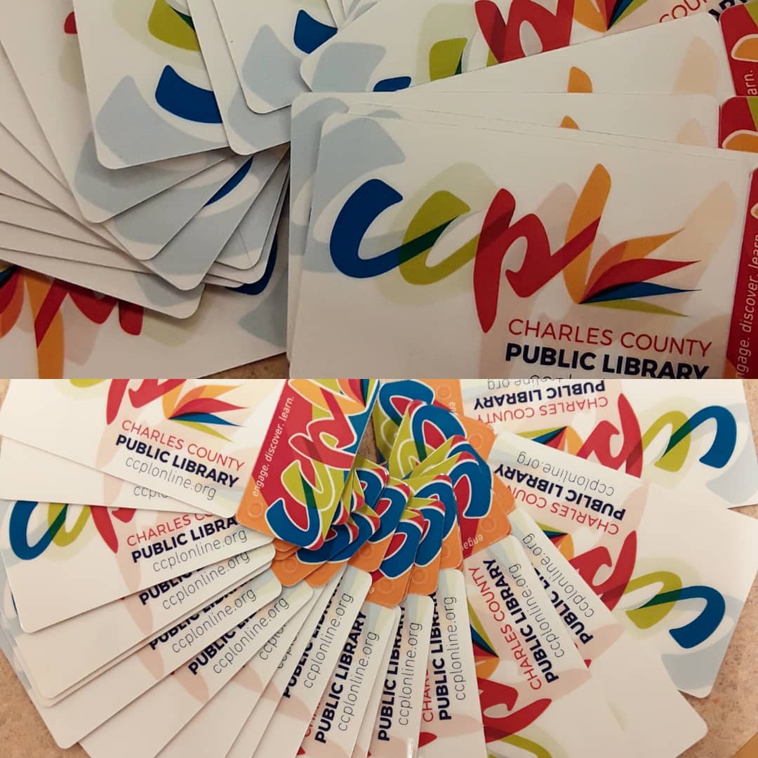 ccplonline's tweet photo. The rumors are true: our brand new (and super cool, if I do say so myself) library cards are here! 😍 There's no better time to sign up for a library card than ASAP. Check out all of the services, resources, and materials we offer at https://t.co/stB6JsLlJ5. #newbranding #mdlib https://t.co/D9uZ5oW1f8