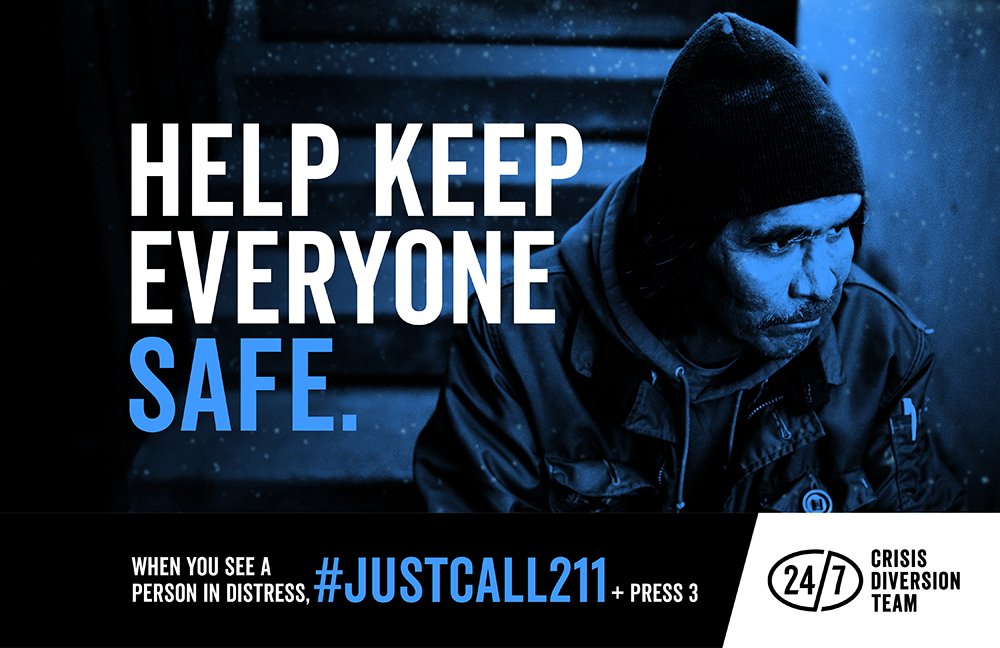 REACHedmonton's tweet image. WHEN TO CALL #211: As temperatures drop, let us all keep an eye out for those who may be in need of help. #Justcall211