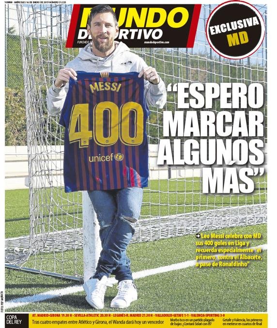 FC Barcelone: Lionel Messi révèle son favori parmi ses 400 buts