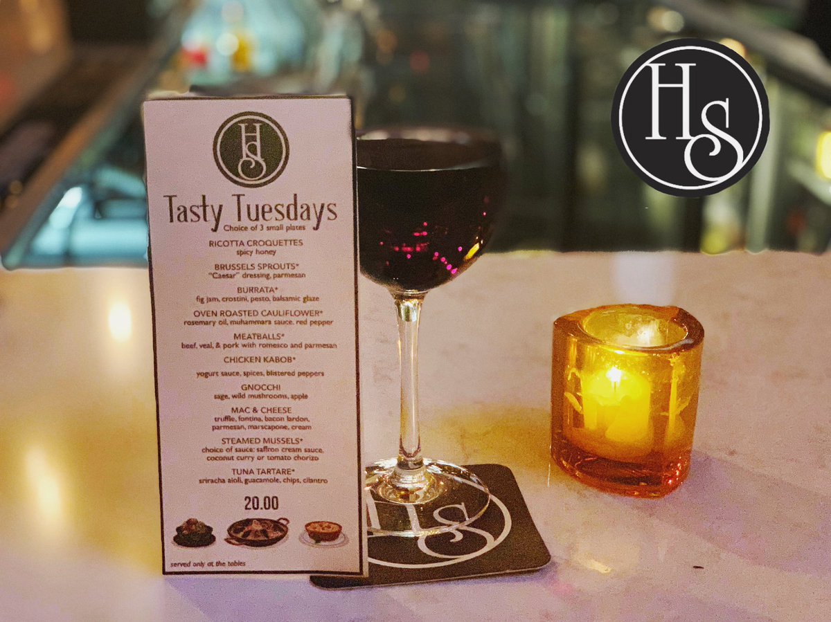 Have you heard #Tuesday just got #Tastier. Stop by ours and get one of our #weeklyspecials 

#hudsonsocial #tastytuesdays #ctbites #foodgram #downtownstamford #smallplates
