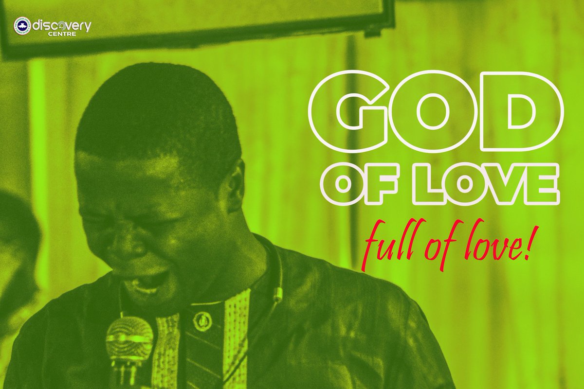 RCCGDC's tweet photo. God of love
Full of love
LOVE is who you are
LOVE is what you give
God of love
#RCCGDC #RCCGDiscoveryCentre #10yearchallenge #Discoverables2019 #IssaSimpleMatter #wednesdaythoughts #WednesdayMotivation #WednesdayMood https://t.co/vORIVeAh6u