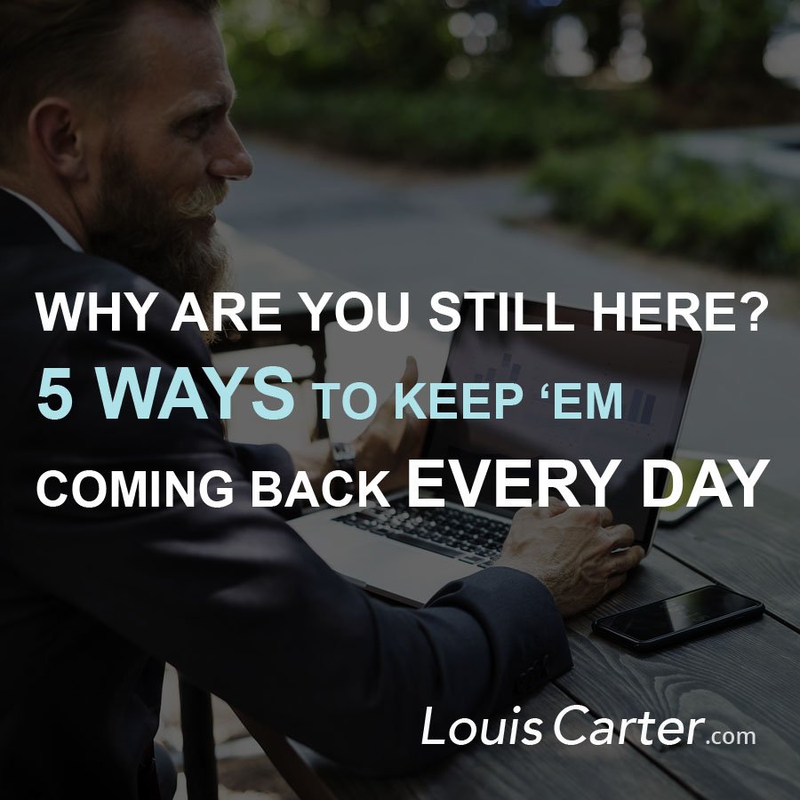 louislcarter's tweet photo. Ever wonder why some people stay in their jobs when others don't? Employee motivation may have everything to do with why those who work for you choose to stay .
#EmployeeMotivation
#RetainingEmployees
https://t.co/6Afh438ktG https://t.co/LnvHqew1Us