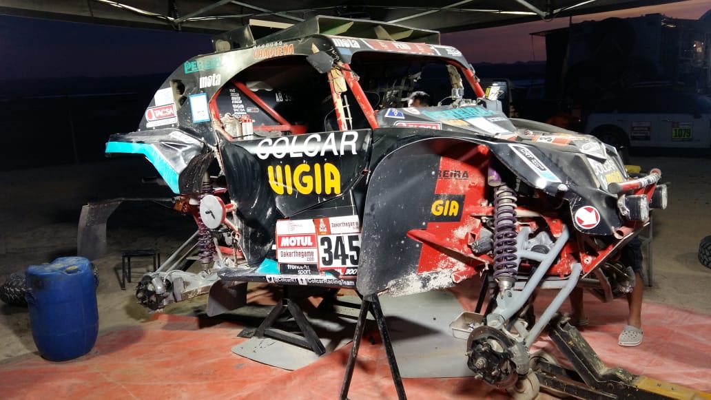 Verificando todo para la Etapa 9 <a href="/dakar/">DAKAR RALLY</a> @ColcarRT <a href="/patosilvasport/">Pato Silva</a> <a href="/soleCRT/">Sole Prieto</a>