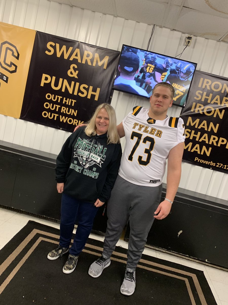 CoachDBrooks51's tweet image. I had a great time on my  Official visit at tjc today #apachestrong