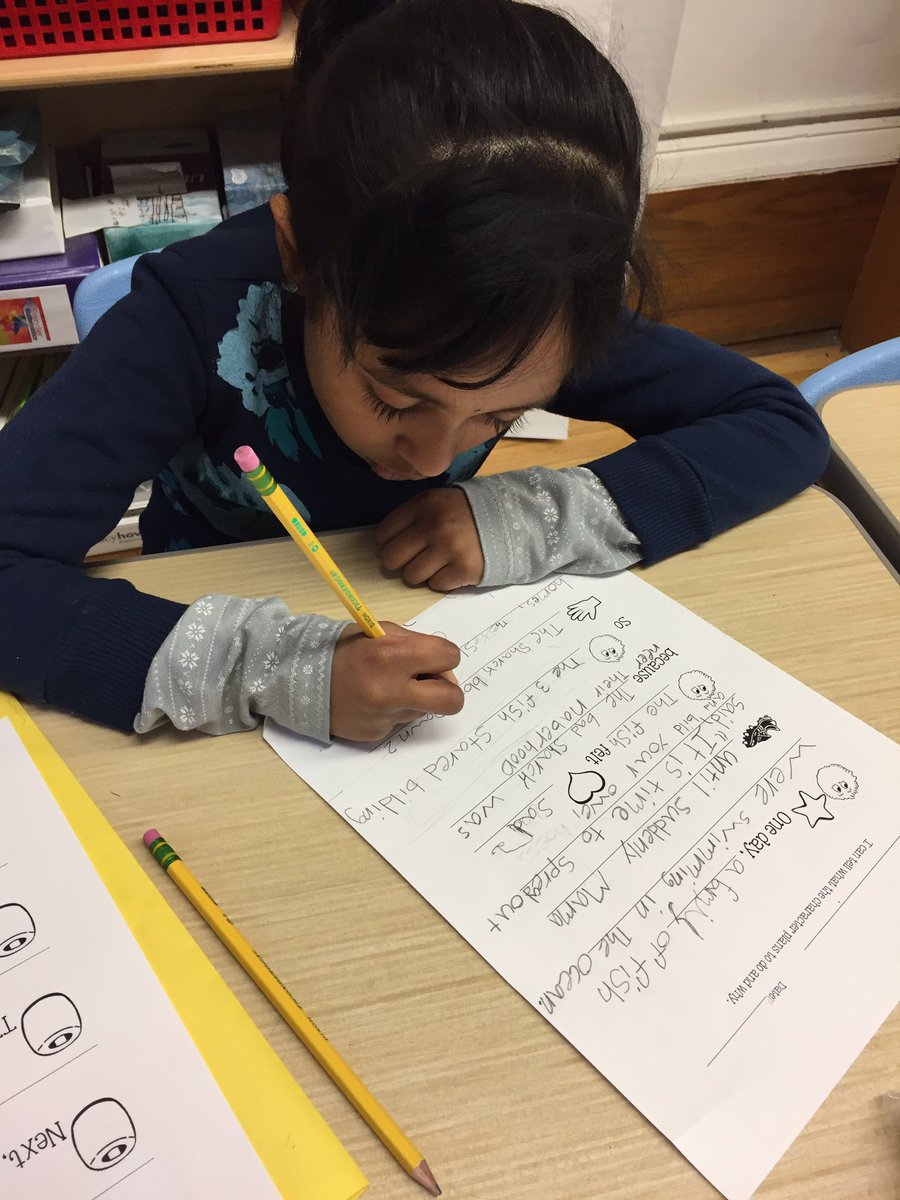 mrsclark1225's tweet image. Students transfer their knowledge of Braidy icons when drafting their own narrative stories. Our essential elements: Characters, Setting, Kick-off, Feelings, and Plan, make our stories longer and stronger! 💪🏽📝💭 #SPSmind #firstgrade #thinkers