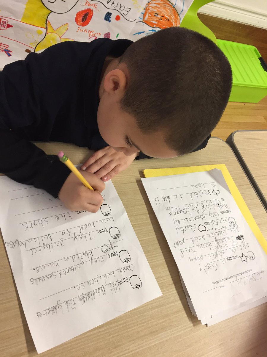 mrsclark1225's tweet image. Students transfer their knowledge of Braidy icons when drafting their own narrative stories. Our essential elements: Characters, Setting, Kick-off, Feelings, and Plan, make our stories longer and stronger! 💪🏽📝💭 #SPSmind #firstgrade #thinkers