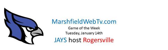 marshfieldwebtv's tweet photo. Jays vs Rogersville coming up! https://t.co/9OPqFfkWRK