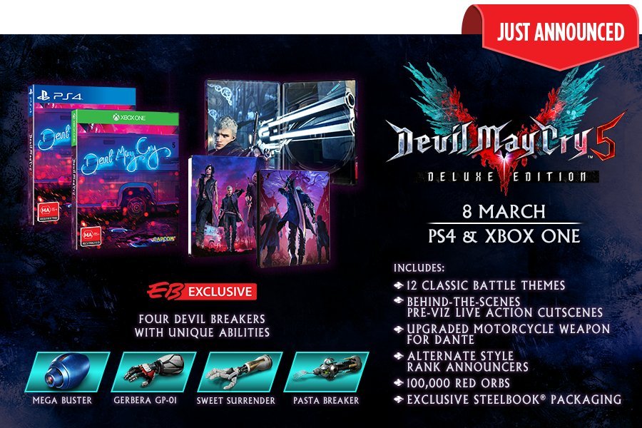 devil may cry 5 deluxe edition ps4