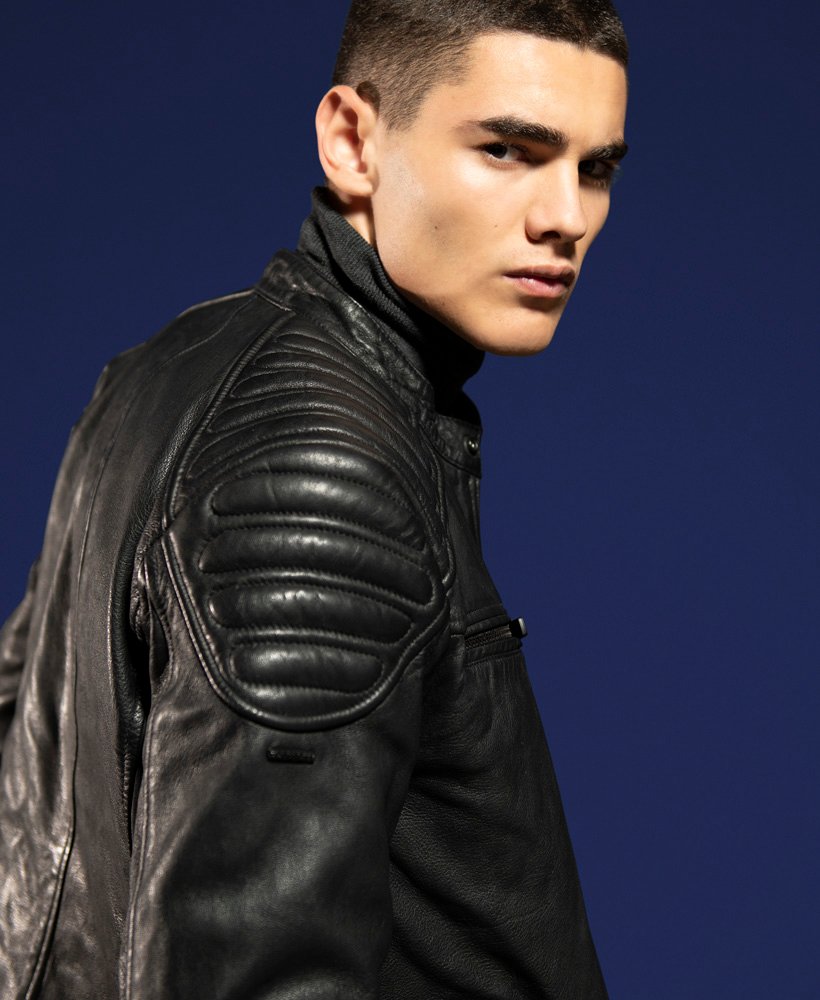 Boys' Company on Twitter: "New Superdry Spring '19 Item have just dropped  at all Boys'Co Stores featuring this sleek New Hero Leather Racer Jacket  and new hybrid hooded windtrekkers! Shop the collections
