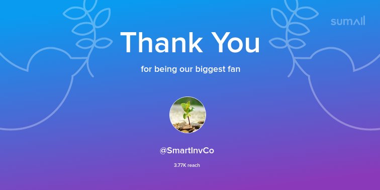 QobitCom's tweet photo. Our biggest fans this week: @SmartInvCo. Thank you! via https://t.co/69BIHAVljA https://t.co/UD835QFhhD