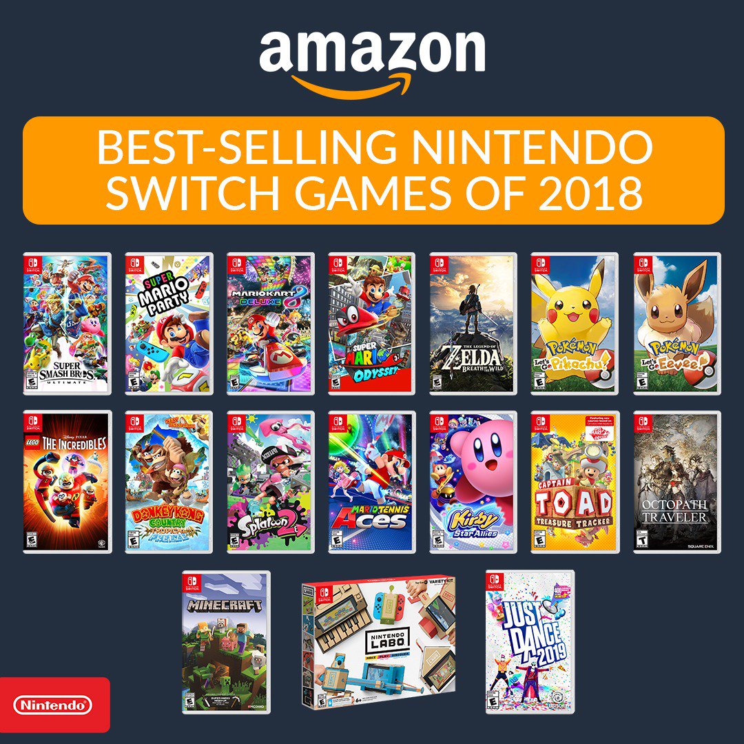 amazon best selling games 2018