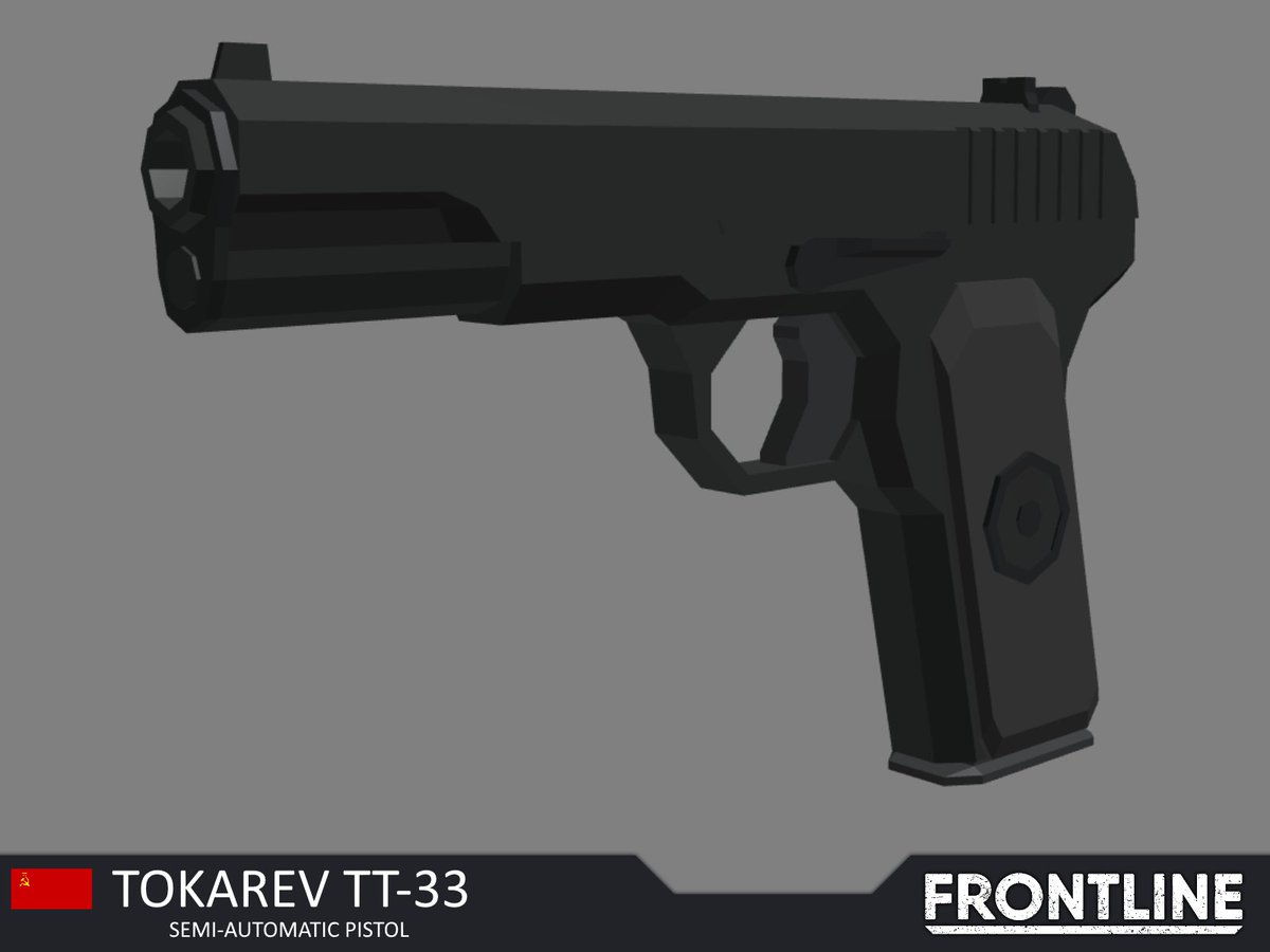 Trihex Studios On Twitter Tokarev Tt 33 For Frontline Our - tt33 roblox