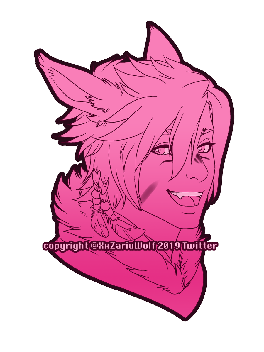 Xxzariuwolfxx On Twitter Head Sketch Commission For Crispymiqote Theme Was Pink So All Shades I Loved Working With This Commissioner And On This Miqo Te Ffxiv Ffxiv Miqote Ffxivart Miqoteart Https T Co Pc6zk3ofl0