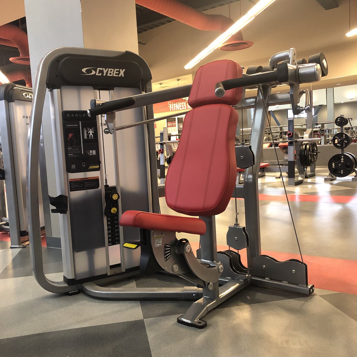 UNLVRebelRec's tweet photo. Come check out Floor Two, we’ve got brand new Selectorized Equipment by @Cybex and Cerakote Barbells by @RogueFitness! #NewYearNewGear #ToolsForTone✂️ @UNLV #RebelResolutions🏋️♂️🧘♀️🤸♂️🏃♂️ https://t.co/pxSKI6nc39