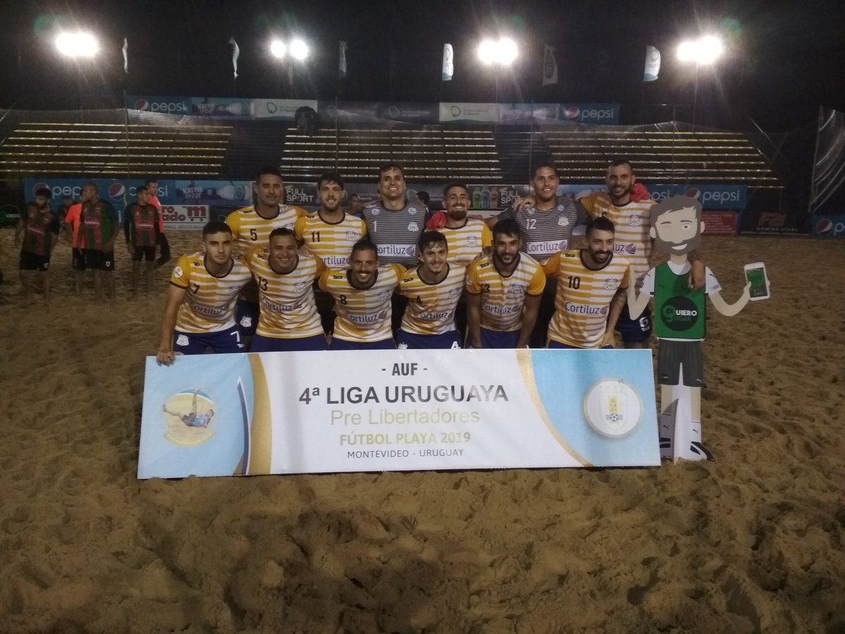 #LNF5A Ya están jugando en el Arenas del Plata por la 2a Fecha del Torneo Clasificatorio por la Serie C @CABellaVista y @RamplaJuniorsFC #FutbolPlaya