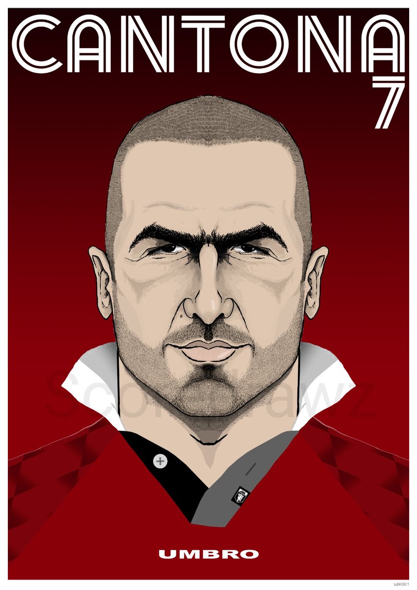 scoredrawz1's tweet photo. First of many, coming soon. Keep an eye out for when we go live. #ericcantona #footballart #manutd #frenchfootball https://t.co/pvjBgF8z8t
