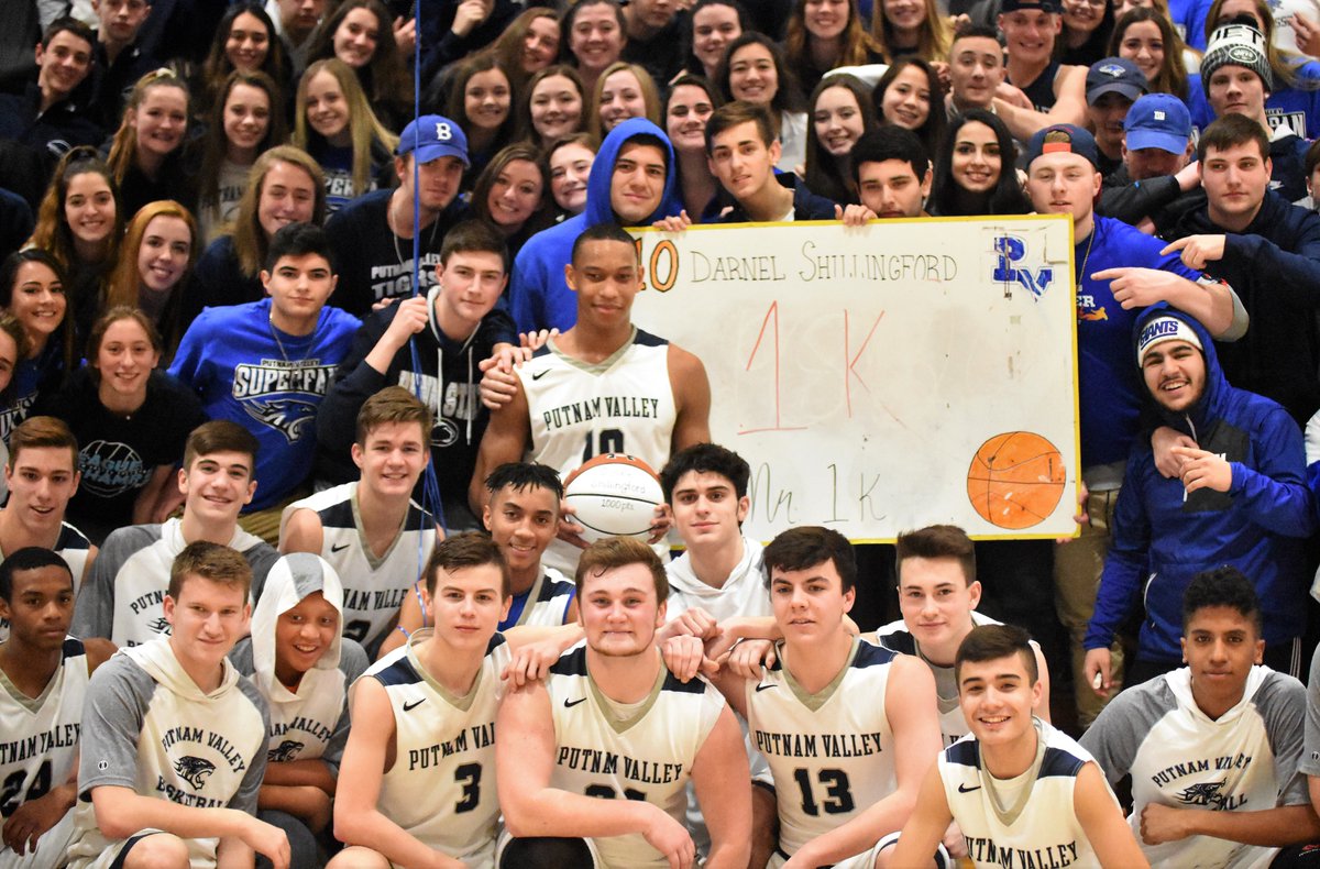 Tonight a model family, a community &amp; @pv_ball hoops program swell with pride as <a href="/dshillingford3/">Darnel</a> scores 1000th career point b4 those that truly relish a family that means so much to Putnam Valley &amp; @PVAthletics1 #HonoredToShareInIt &amp; PV got the 54-36 W vs North Salem