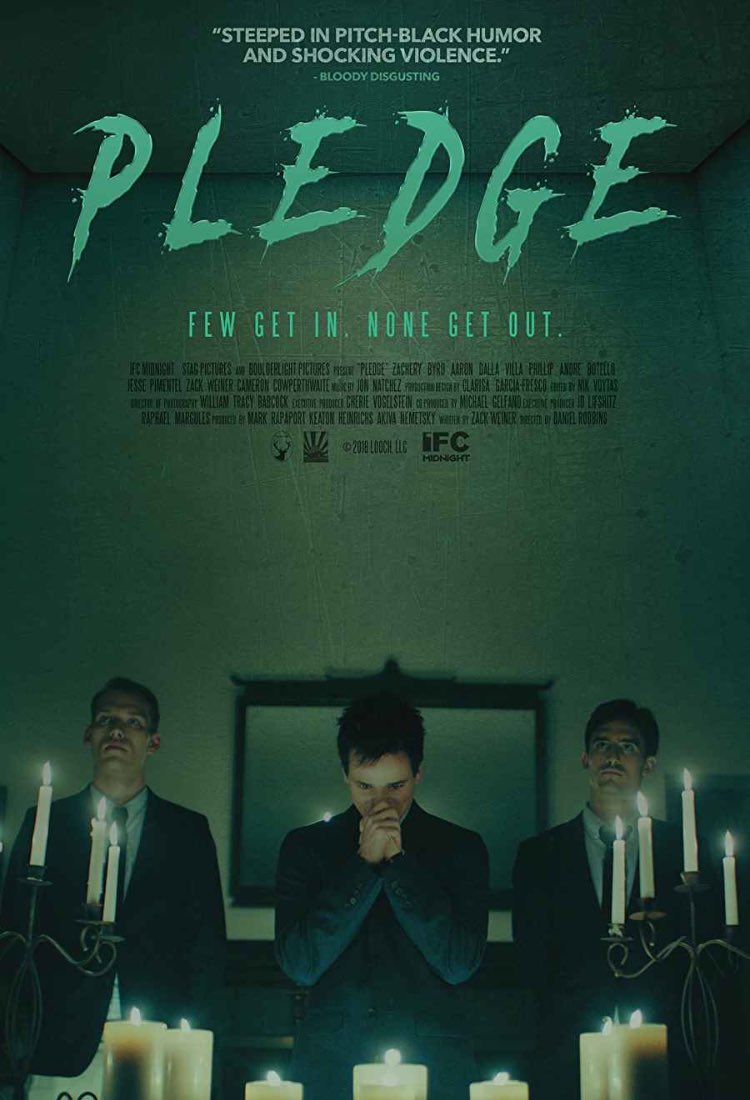 Few get in. None get out 💀

<a href="/PledgeMovie/">PLEDGE 🐁</a> from <a href="/IFCMidnight/">IFC Midnight</a> STARTS FRIDAY at #ArenaCinelounge in #Hollywood 

Join us for a Q&amp;A w cast &amp; crew SATURDAY following our 8:20 show! arenascreen.com/calendar

<a href="/keatonheinrichs/">Keaton Heinrichs</a> @philipabotello <a href="/EricaKayBoozer/">Erica Boozer</a> <a href="/RCCowperthwaite/">Cameron Cowperthwaite</a> <a href="/zabyrd/">Class Z Clown</a>