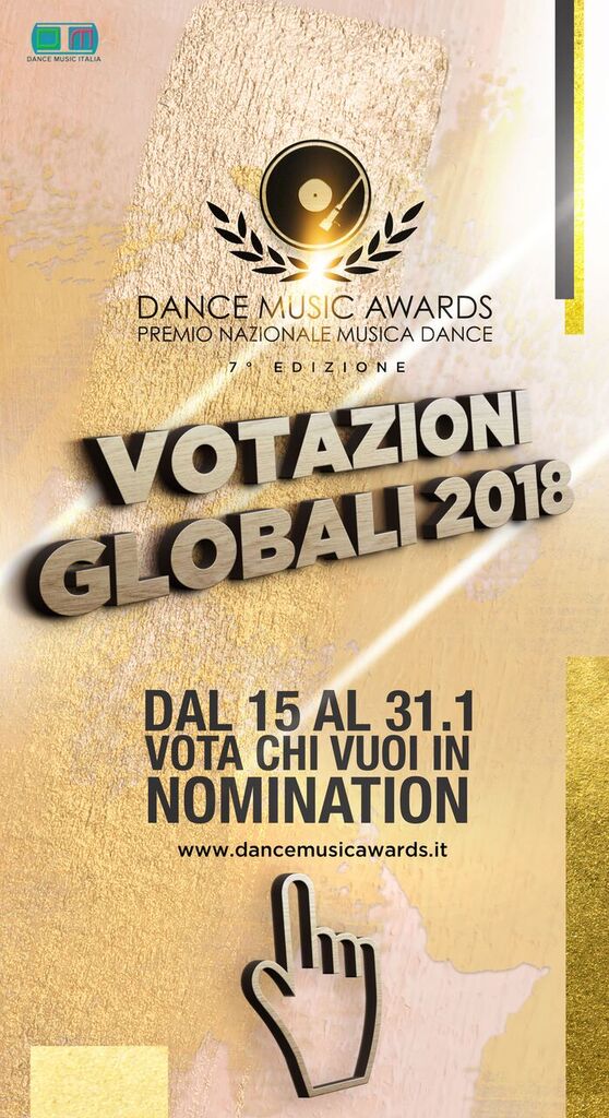 assDMI's tweet photo. Sono aperte le votazioni globali per i Dance Music Awards 2018!
Vota qui: https://t.co/42gdWsbyAp
#dma2018 #dancemusicawards #dma #nightlifeawards https://t.co/F1fHUJ3KTb