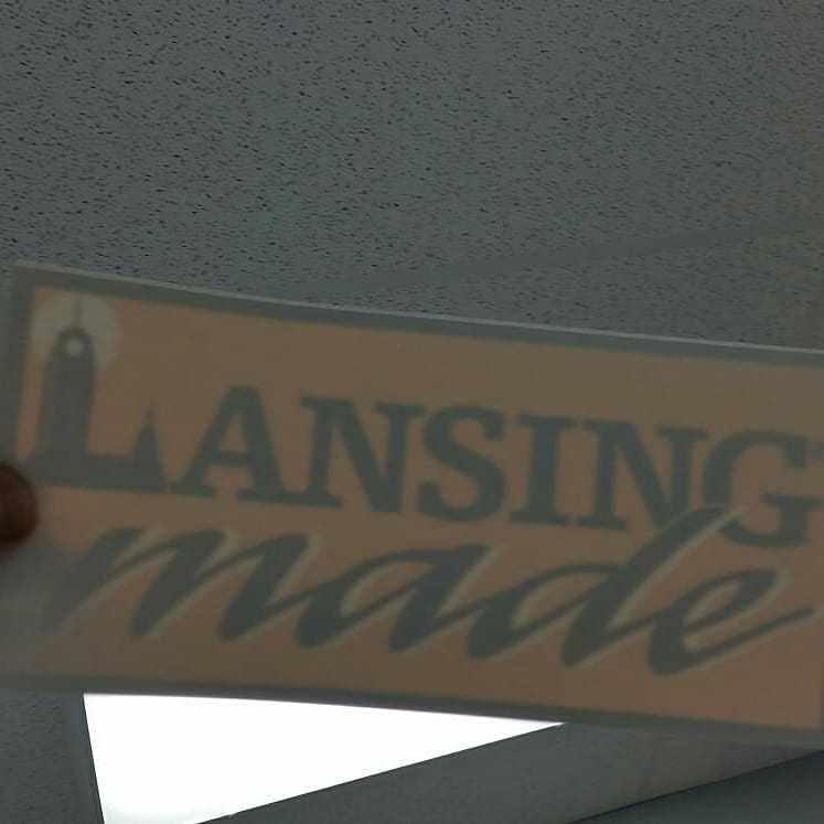 MetroMelik517's tweet photo. Are you #LansingMade ? Do you #LoveLansing ? So therefore love by snagging some window clings Will deliver #LansingLocal $6 a piece w/$1 going to the @WomensCtrLans https://t.co/Lq8WDGWybb