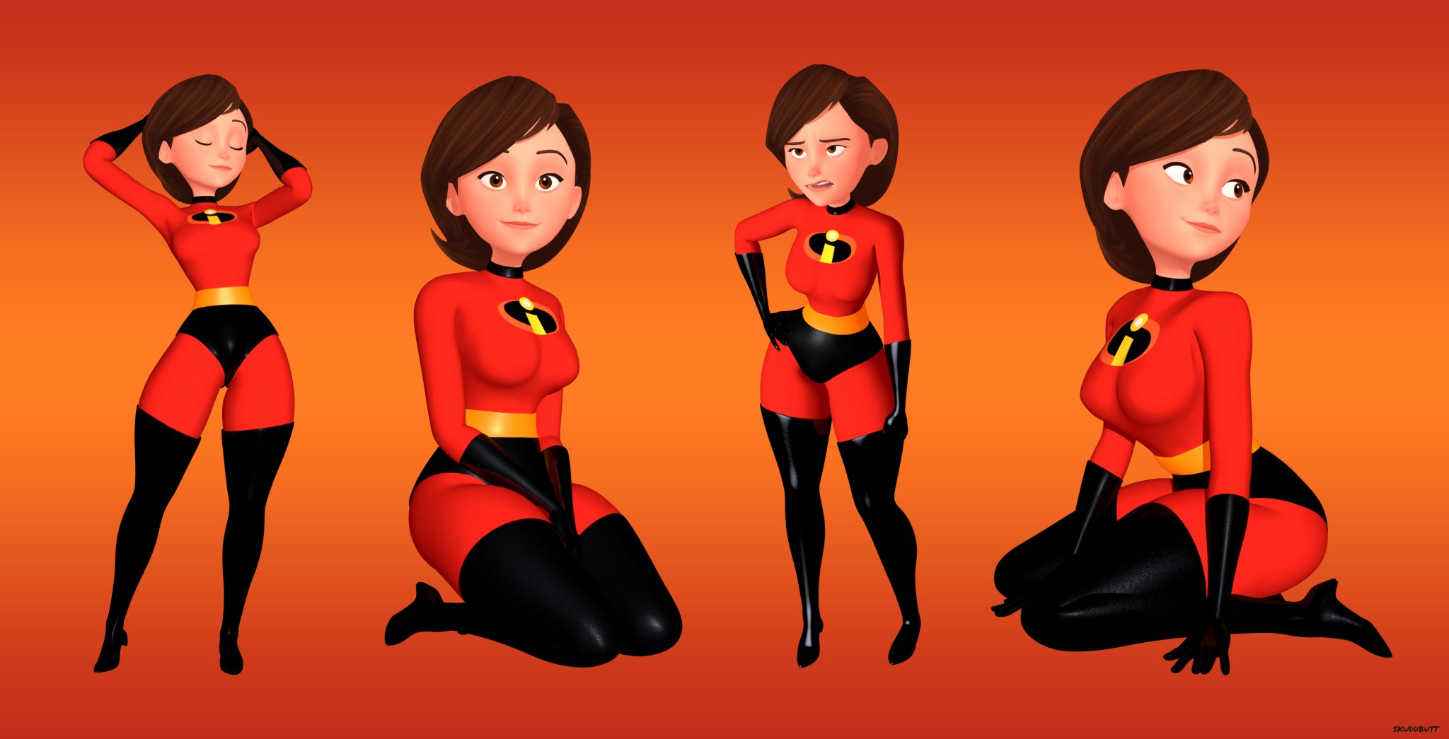 Official Digitalero View Topic The Incredibles Helen Parr Skuddbutt Maya