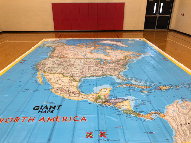 PCS_Curriculum's tweet photo. Really excited to start using our Giant Maps from @NatGeoMaps and @NatGeoEducation!  Thanks to the Miami County Foundation for their generous support our student will soon be walking around the world!  #GiantMaps #JourneyLearning #WeArePiqua https://t.co/TkfQkbgB0r