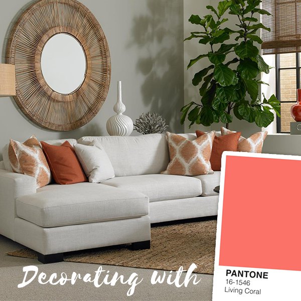7 tips from The Mercury News for decorating with Pantone's Color of Year, Living Coral. 
hubs.ly/H0g4FV-0