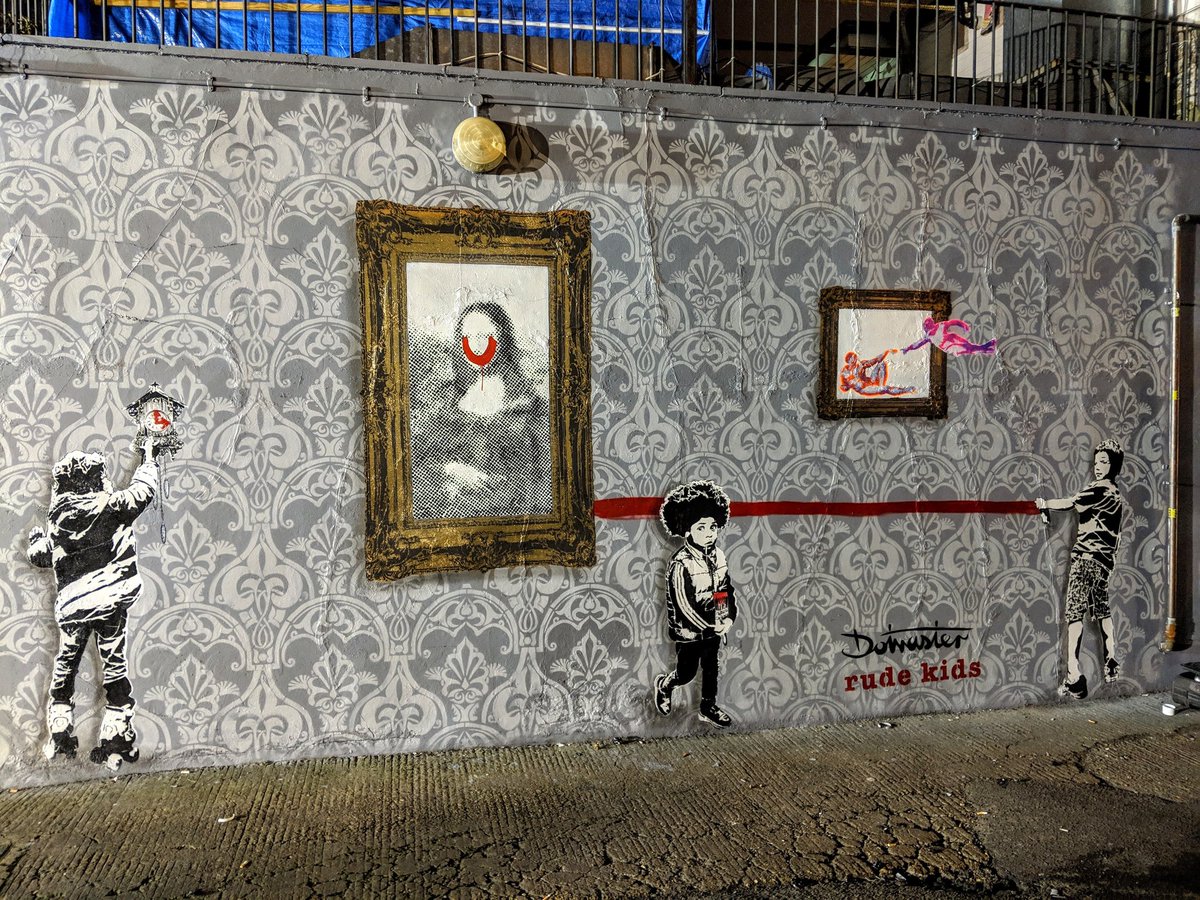 Dotmasters (@dotmasters) on Twitter photo Full #penge wall for the <a href="/Ldncallingblog/">London Calling Blog</a> paint jam last weekend, trying out some new kids and patterns for the #paris show at <a href="/gcagallery/">gca gallery</a> at the end of the month #streetart Full #penge wall for the <a href="/Ldncallingblog/">London Calling Blog</a> paint jam last weekend, trying out some new kids and patterns for the #paris show at <a href="/gcagallery/">gca gallery</a> at the end of the month #streetart