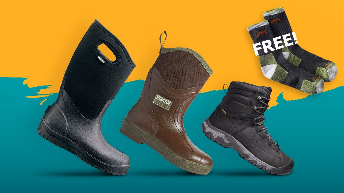 EcomarinePaddle's tweet photo. The first sale of the year is a big one—fall and winter clothing for 30% off until January 31! And when you buy a pair of Bogs, XtraTuf, or Keen footwear, we’ll give you a pair of Darn Tough socks for free. Hurry in today and save! https://t.co/sDsZDrWFf7