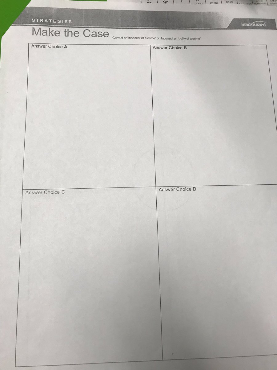 _JanellTanner_'s tweet image. Used @lead4wardsci strategies to review 4 of the most missed questions on their final exam. @DJBulldogs