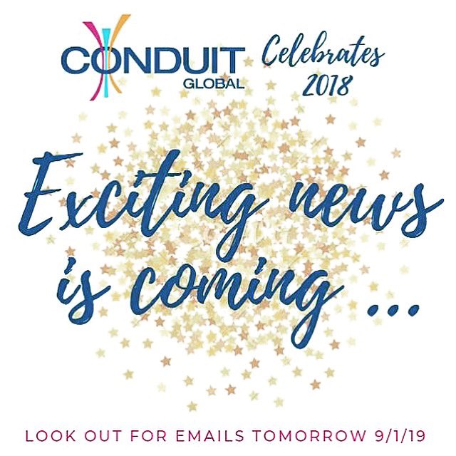 We have an exciting announcement to share with you tomorrow which will be sure to shake off those January Blues and celebrate our shared success in 2018! Keep a close eye out for emails....